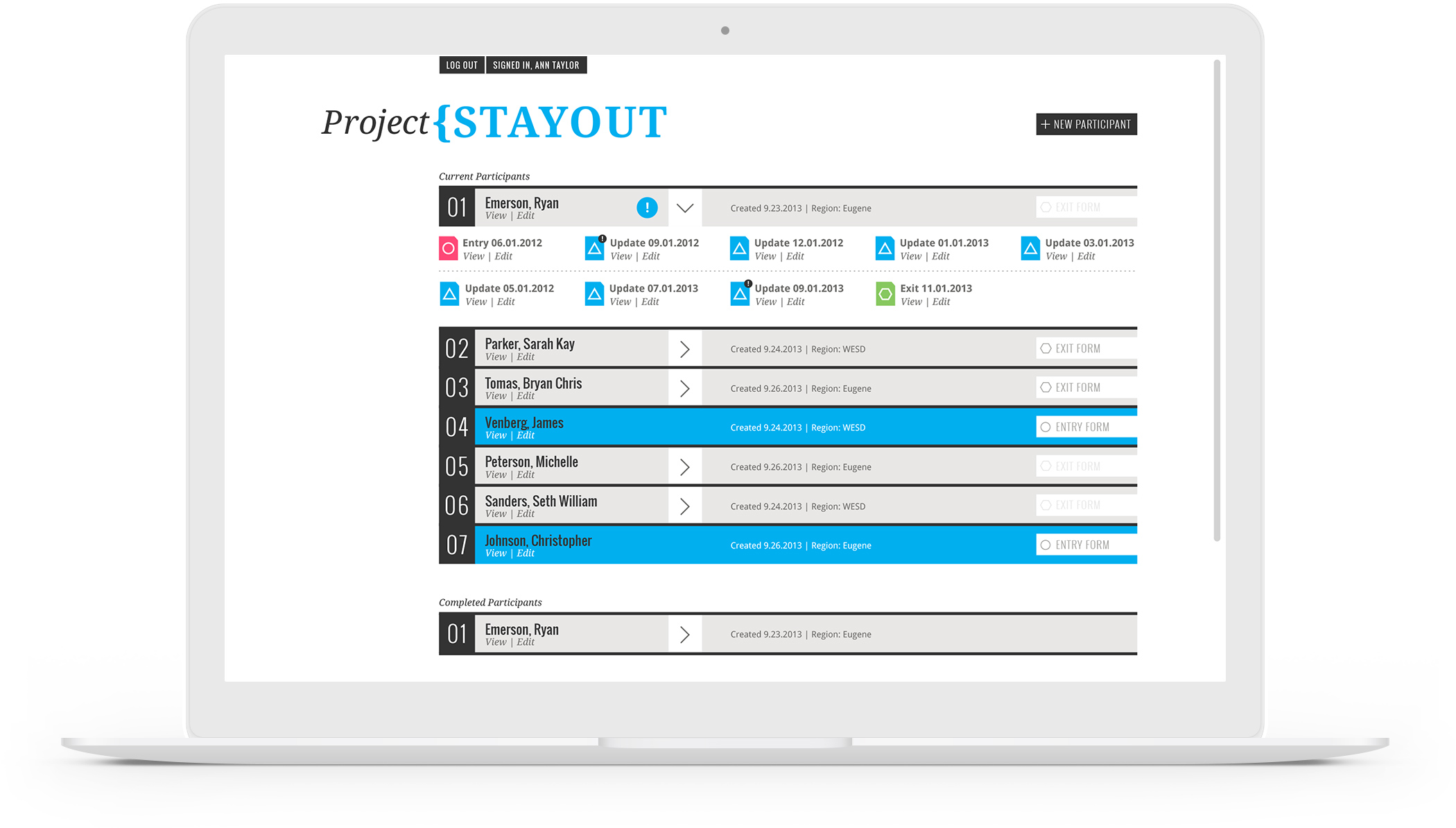 Project STAYOUT Laptop